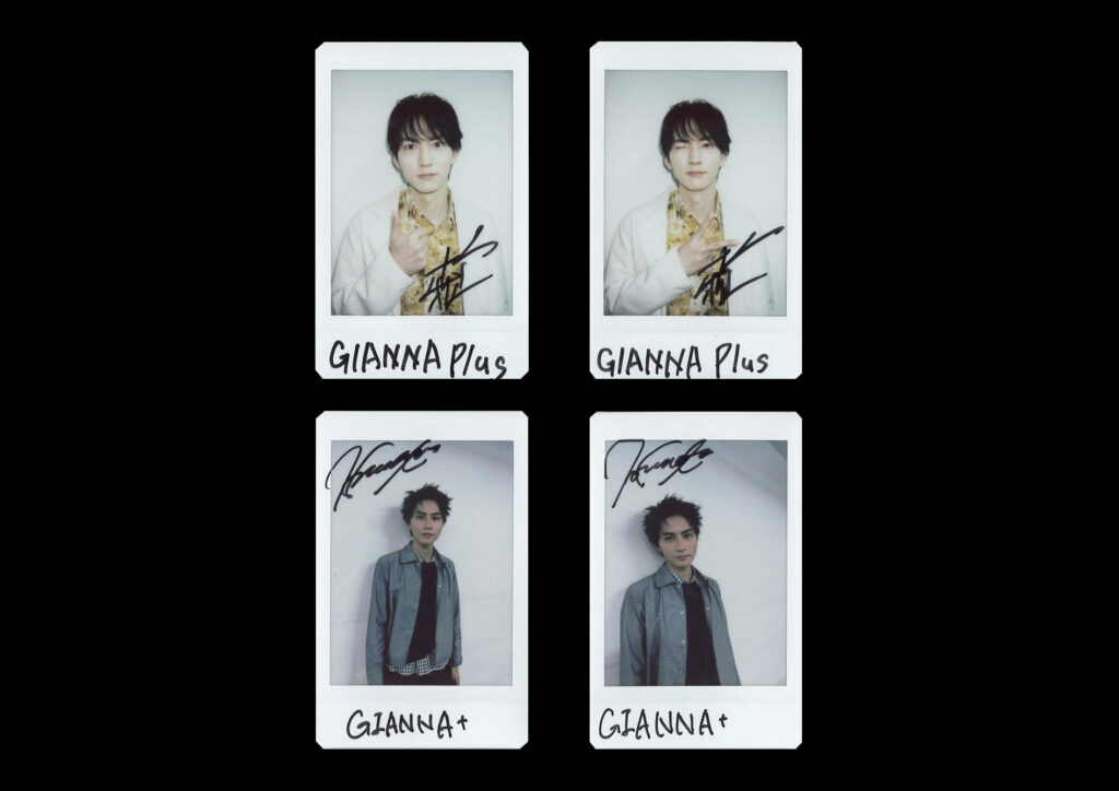 GIANNA PLUS #08再抽選チェキ絵柄について | GIANNA